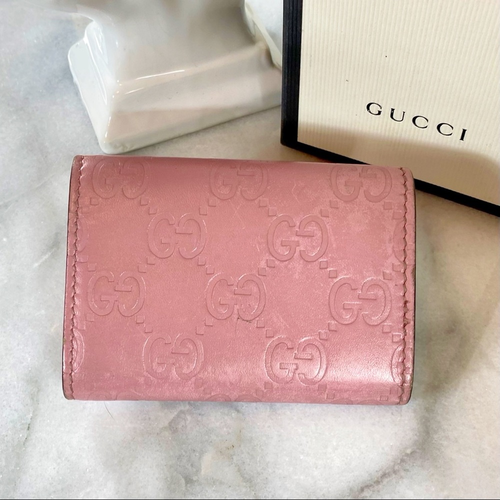 Gucci Guccissima Icon Signature 6 Key Holder - Picture 3 of 11